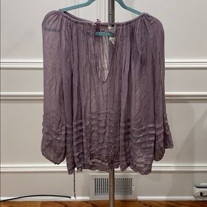 Free people Plum top (Size XS)